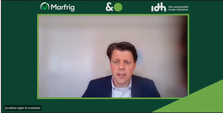 Daan Wensing的IDH首席执行官在推出贷款时发言